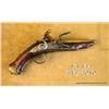 Image 1 : Italian flintlock pocket size tinder lighter,  approx. 9” overall with iron lock plate, hammer  and 