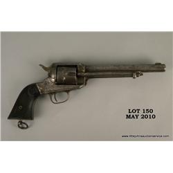 Remington Model 1870 Revolver, #NSNV, .44 cal.  single action, bore dark, 7 7/16” barrel.  Slight  n