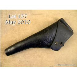 Lanz, Owen and Co., Chicago-marked 1881 pattern US  military two-stage flap holster in overall good 