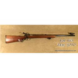 Remington Model 40X bolt-action target rifle,  .22LR cal., 28” round bull barrel with scope  mounts,