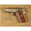 Image 1 : Colt Officer’s “Double Diamond” Model compact  semi-auto pistol, .45 cal., polished steel with  top 