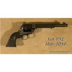 Colt Second Generation SAA revolver, .45 cal.,  7-1/2” barrel, blue and case hardened finish,  check