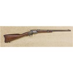 Civil War era Triplett & Scott carbine, .50 cal.,  22” round barrel,  grey patina finish, wood  stoc