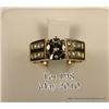 Image 1 : Ladies 14kt yellow gold ring, 7 grams, set with  one round brilliant cut diamond weight approx.  0.6