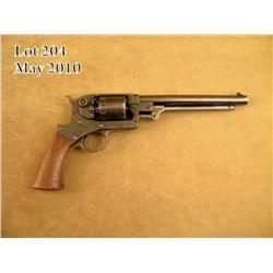 Starr Single Action Model 1863 Army percussion  revolver, .44 cal., 8” round barrel, blue and case  