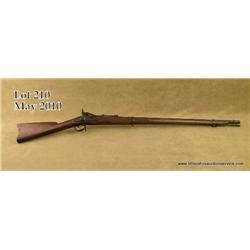 Model 1870 U.S. Trapdoor rifle, .50 cal., 32-1/2”  barrel, military finish, wood stock, #15933.  Thi