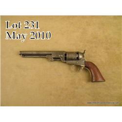 Colt Navy Model 1851 percussion revolver, .36  cal., 7-1/2” octagon barrel, blue and case  hardened 