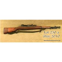 U.S. Springfield M-1D semi-auto sniper rifle, .30  cal., 24” barrel, parkerized finish,  wood stock 