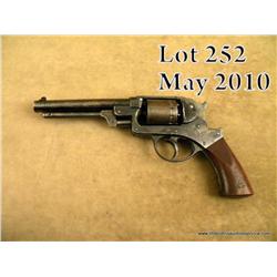 Starr Arms Co. Model 1858 DA Army revolver, .44  cal., 6” barrel, blue and case hardened finish,  wo