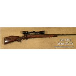 High grade early Weatherby Mark V bolt-action  rifle, .300 Magnum, 24” barrel (later ported),  blue 