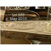 Image 6 : Custom engraved Colt SAA revolver, .45 cal.,  4-3/4” barrel, nickel finish, custom two-piece  Ivory 