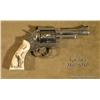 Image 1 : Customized Ruger Security-Six DA revolver, .357  Magnum cal., 4” barrel, engraved stainless steel,  