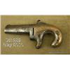 Image 2 : Moore’s No. 1 single shot derringer, .41 cal.,  2-1/2” barrel, engraved brass frame and engraved  ir