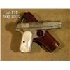 Image 1 : Colt Model 1903 semi-auto pistol, .32 cal., 4”  barrel, nickel finish, pearl grips, #377828. This  g