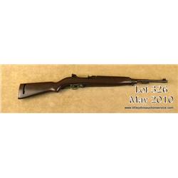 Inland M-1 carbine, .30 cal., 18” barrel with  bayonet lug, after market olive green sling, oiler  i