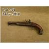 Image 2 : R. Johnson re-converted to flintlock Martial  single shot pistol, .54 cal., 8-1/2” barrel,  bright f