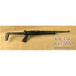 Ruger Model 10/22 semi-auto rifle, .22LR, 18-1/2”  barrel, black finish, black molded stock by  Ram-