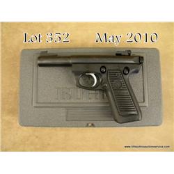 Ruger Model 22/45 semi-auto target pistol, .22LR  cal., 4” bull barrel, black finish, black  composi
