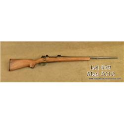 Custom Sporterized CZ bolt-action rifle, .257  Roberts cal., 24” round barrel, blue finish,  custom 