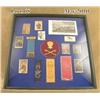 Image 1 : Nicely framed Civil War/G.A.R.-related collectible  artifacts including a number of period CDVs of  