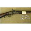 Image 2 : Full stock Kentucky style percussion short rifle,  .36 cal., 33-1/2” octagon barrel marked “C. Coton