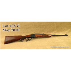 Ruger No. 1 single shot rifle, 7x57mm cal., 22”  round barrel, blue finish, checkered wood stock,  #
