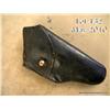 Rare lined leather flap holster for a Sharps .25  caliber revolver in overall very good condition  s