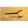Image 1 : Authentic Krag bayonet and metal scabbard with  metal hanger, in overall very good to excellent  con