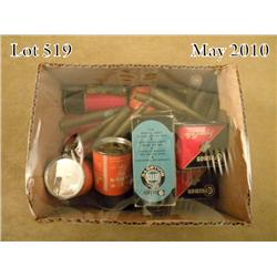 Lot of Crosman .177 pellets and a four pac of CO2  cartridges by Daisy plus a small box of misc.  co