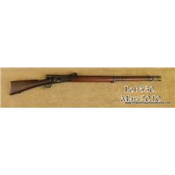 Swiss Veterli bolt-action military rifle, .41  Swiss cal., 33” barrel, blue finish, wood stock,  bay