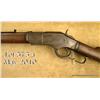 Image 4 : Winchester Model 1873 lever action rifle, .32 WCF  cal., 24” round barrel, patina finish, plain wood