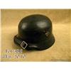Image 3 : WWII German Civil Police Helmet. Retains approx.  85% of its original painted black finish and is  c