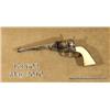 Image 1 : Colt Model 1871-72 Open Top cartridge revolver,  .44RF cal., 7-1/2” barrel, nickel finish, raised  c