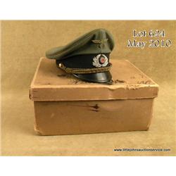 German army pre-1943 General Officer’s visor cap  complete with proper General Officer’s gold wire  