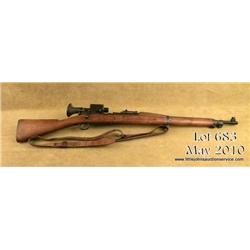 US Model 1903 .30 caliber rifle by Springfield  Armory fitted with Warner Swasey sniper scope,  #914