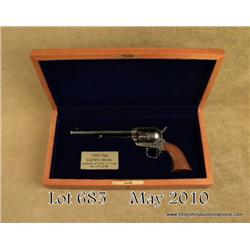 Colt U.S. Single Action Army Calvary Model  revolver, .45 cal., 7-1/2” barrel, blue and case  harden