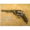 Image 2 : L. Gasser patent large bore centerfire revolver,  #33197, 13 1/2" overall with 7 1/2" bbl, grey  pat