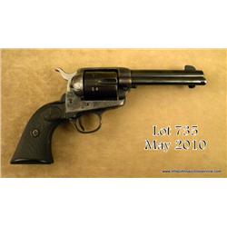 Colt Single Action Army Revolver customized and  rechambered to .44 special by addition of post war 