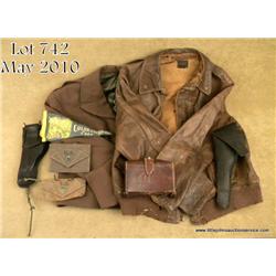 American military collector’s lot consisting of  1954-dated tour jacket, Kimpo air base, showing  Bl