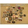 Lot of miscellaneous WWII German uniform trade  patches, NCO rate patches, cuff titles. Est: $600  -