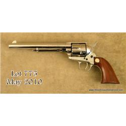 Beretta Stampede Model SAA revolver, .45LC cal.,  7-1/2” barrel, nickel finish with fire blue  accen