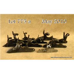 Bonanza lot of percussion long arm lockplates and  parts including makers like Harpers Ferry,  Potsd