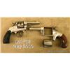 Lot consisting of H&A 1886  D.A. .38 cal.  revolver, nickle with hard rubber grips, fair to  good, 5