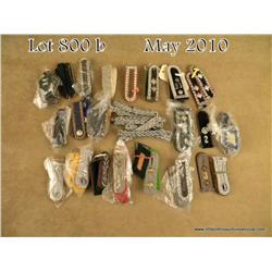 Lot of WWII German Army enlisted side caps. All  appear to be in un-issued condition. Est: $1,000 - 