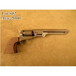 1851 Navy Colt Revolver partially restored,  #214052, showing capping grove on right side of  frame,