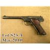 Image 1 : Colt Huntsman Model semi-auto pistol, .22LR cal.,  6” barrel, blue finish, checkered wood grips,  #1