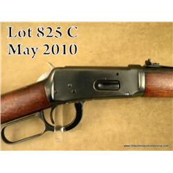 Winchester Model 94 lever action carbine, 30 WCF  cal., 20” barrel, blue finish, wood stocks,  #2865