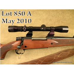 Winchester Model 70 bolt-action rifle, 7mm  Remington Mag. cal., 24” barrel, blue finish,  checkered