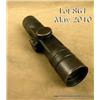 Image 1 : German WWII era scope marked G.W.  2F4-32079.ddx.(triangle). Good optics, good  overall. Est. $250-5