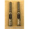 Image 1 : Two hard-to-find gallery practice special steel  adapters shaped like a 30-06 cartridge but built  f